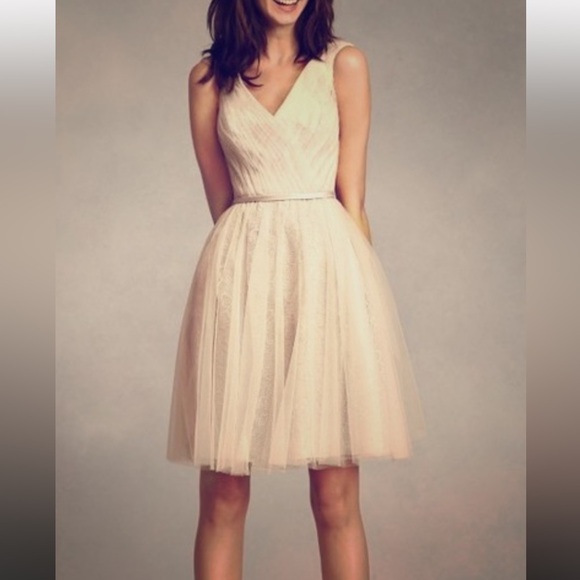 White by Vera Wang Dresses & Skirts - White by Vera Wang Cream Mini Dress